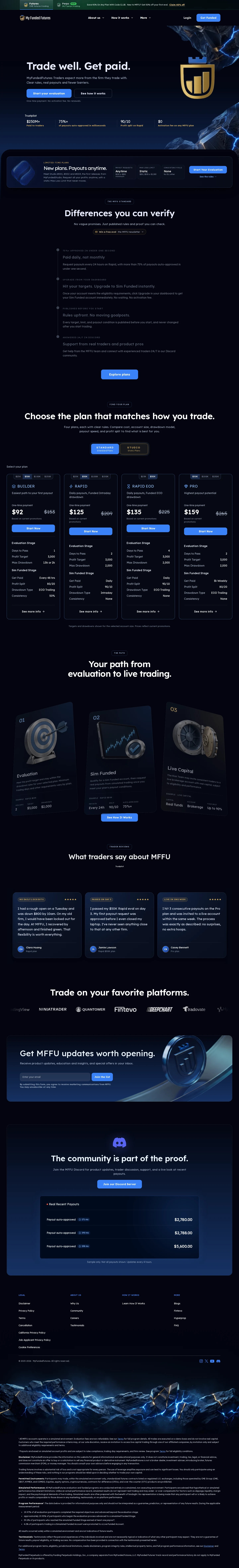 Archived Homepage and pricing